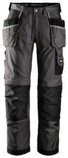 Snickers Workwear werkbroek - met holsterzakken - Workwear - 3212 - grijs - maat 250