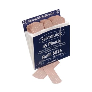 Salvequick pleisters - 45x plastic - LOS