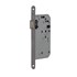 Nemef project insteek loopslot - doornmaat 60 mm - RVS voorplaat - 435/17 - Rs/Ls