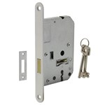 Intersteel kastslot - klavier - 55 mm - doornmaat 50 mm - wit