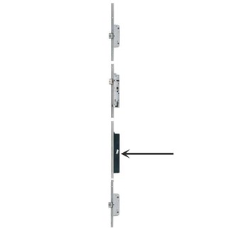 GU BKS A-opener aanbouwset t.b.v. motorische ontgrendeling Secury paniek meerpuntssluitingen - 12/24V DC - 12V AC
