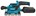 Makita accu vlakschuurmachine - DBO380Z - 18 V - excl. accu en lader - in doos