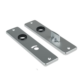 AMI vrij bezet WC schilden aluminium f2 rechthoekig 57/5 165/4 rh