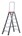 Altrex dubbel oploopbare trap - Falco - FDO 6 - max. werkhoogte 3,40 m - 2 x 6 treden