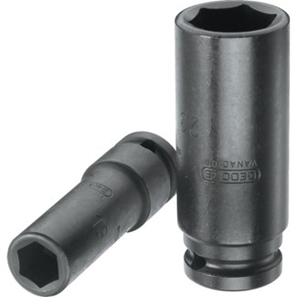 GEDORE slagmoerdopsleutels - K 19 L serie - 1/2" lang