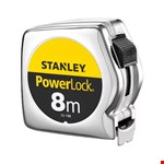 Stanley rolbandmaat - PowerLock ABS - 25 mm x 8 m - 0-33-198 blis