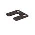 Gebr. Bodegraven hogedrukplaat met sleuf - 3mm dik - 70x70mm - 288 st
