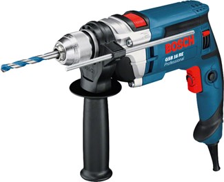 Bosch klopboormachine - GSB16 RE Professional - 750 W - 1,5 - 13 mm - in transportkoffer met accessoireset