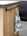 Dauby houder + 2 eindsteunen - Pure Plus - verouderd ijzer zwart - 1000 mm