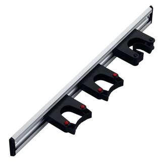 Ophangklemmen op rail, gereedschap