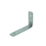 Gebr. Bodegraven hoekanker met ril - 75x125mm - verzinkt