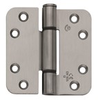 BSW glijlagerscharnier - 818 Allround - rechts - 89x89x3 mm - RVS