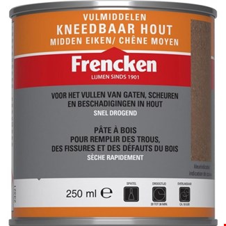 Frencken kneedbaar hout - CL - 250 ml - midden eiken