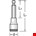 GEDORE dopsleutel-schroevendraaier - 3/8" - lang - 6mm - met kogelvangsleuf