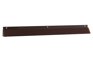 Nedco ventilatiekapje alu.bruin 370 x 30 mm RAL8017bruin