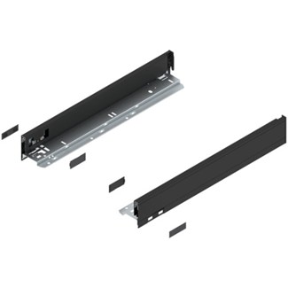 blum LEGRABOX zijkant L+R  N-hoogte, 450mm Kleur: carbon zwart