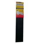 Deltafix brievenbustochtplaat - met klep - 340x83 mm - bruin