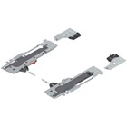 blum TIP-ON BLUMOTION set eenheid L+R, 15-40kg, voor TANDEMBOX NL 350-650mm, inclusief meenemers en koppelstuk voor synchronisering Kleur: R7037 donkergrijs