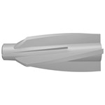 fischer gasbetonplug - 8x50mm - 25 st - GB 8 - 50491