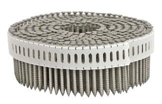 Paslode spoelnagels - in plastic gebonden - met ring 