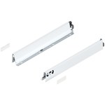 Blum ladezijkant set R+L voor TANDEMBOX Antaro  Hoogte N, incl. afdekkappen  NL: 500 mm  Kleur: Zijdewit