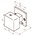 Dauby meubelknop - Pure PQ45 / 50Q - ruw metaal