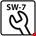 Proftec zeskantmoer [100x] - RVS-A2 - SW-7 - M4