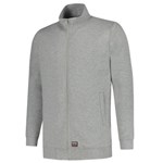 Tricorp 301017 sweatvest 60°C wasbaar grijs melange maat 5XL