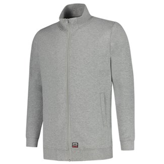 Tricorp 301017 sweatvest 60°C wasbaar grijs melange maat 5XL