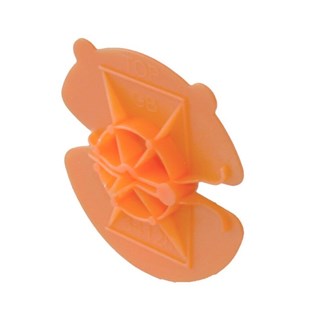 Gebr. Bodegraven ecoclip oranje - 50/55mm - polypropyleen