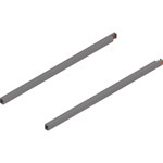 Blum Reling L+R  voor MERIVOBOX, 500mm  Kleur: Indium grijs