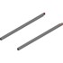 Blum Reling L+R  voor MERIVOBOX, 500mm  Kleur: Indium grijs