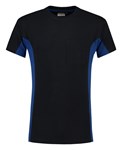 Tricorp T-shirt Bi-Color - Workwear - 102002 - marine blauw/koningsblauw - maat 5XL