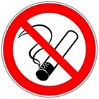 Brady verbodspictogram - roken