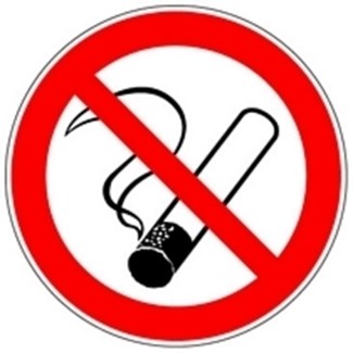 Brady verbodspictogram - roken