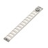 Nedco schuifrooster alu.wit 300 x 30 mm RAL 9010 wit