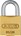 ABUS cilinder hangslot 65/20 - 20mm - gelijksluitend op nr. KA0201