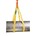 REMA  rondstrop - polyester - 0,5 m - 3000 kg - s5-pe - geel - 1305000