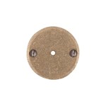 Dauby meubelrozet - Pure 50R - ruw brons - 50 mm