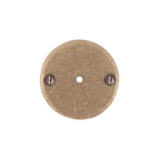 Dauby meubelrozet - Pure 50R - ruw brons - 50 mm