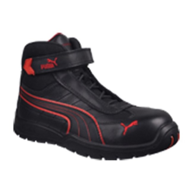concept eindpunt logboek Puma werkschoenen - 63216 - S3 - zwart/rood