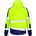 Opsial Softshell jas geel-marineblauw High-Visibility - maat XXL