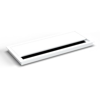 Kabeldoorvoer Exit wit 100x240x13.5mm + deksel