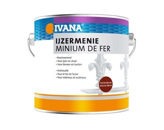Ivana ijzermenie - roodbruin