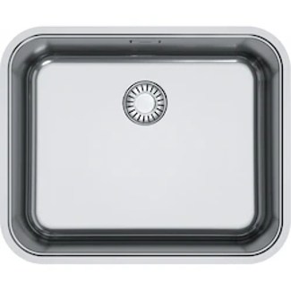 Franke Smart SRX 210-50 T design spoelbak met 3 1/2" Turbo [integraal] afvoerplug