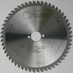 Ivana cirkelzaagblad 54tands TFN - Ø210x30mm 2,8/2,2 - alu/trespa/hpl