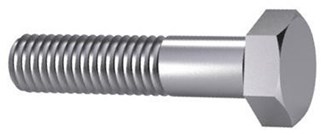 Zeskantbout 8.8 931 - m12 x 70/19 - zn