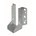 Gebr. Bodegraven raveeldrager zwaar - houtmaat 71x154mm - verzinkt - 078450.B001+barcode