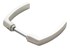 Ivana  57205 Deurkruk blok nr. 10 aluminium F1 deurdikte 48-62 mm