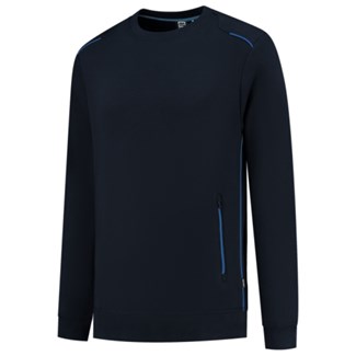 Tricorp 302703 Sweater Accent Navy-Royal blue 4XL